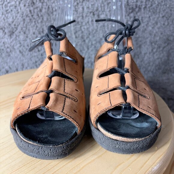 Birkenstock Tatami Sandals Womens Size 8 Leather Open Toe Mule Made in Germany - Picture 2 of 8